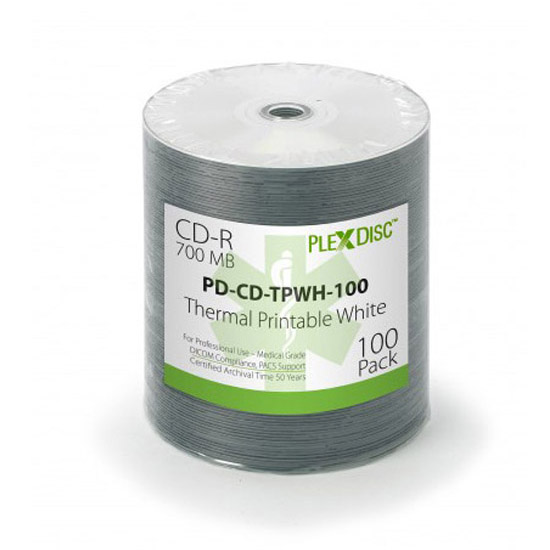 PLEXDISC medical cd thermal printable - DICOM