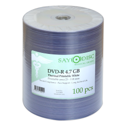 SAYO DISC MEDICAL GRADE, dvd-r medicale stampabile termico, conforme DICOM SAYO DISC MEDICAL GRADE, dvd-r medicale stampabile termico, conforme DICOM