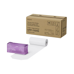 SONY UPP-110HG carta ecografica alta risoluzione, lucida / conf. 10 rotoli (originale)