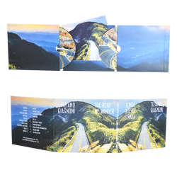 Digifile 3 ante con 2 tasche per CD e taglio per libretto