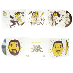 Digifile 3 ante con 2 tasche per CD e libretto Digifile 3 ante con 2 tasche per CD e libretto