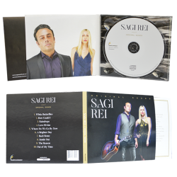 Digipack 2 ante con 1 tray  e 1 tasca per libretto