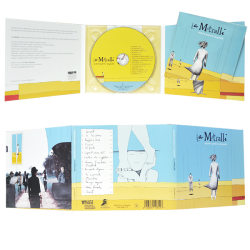 Digipack 3 ante con 1 tray e taglio per libretto