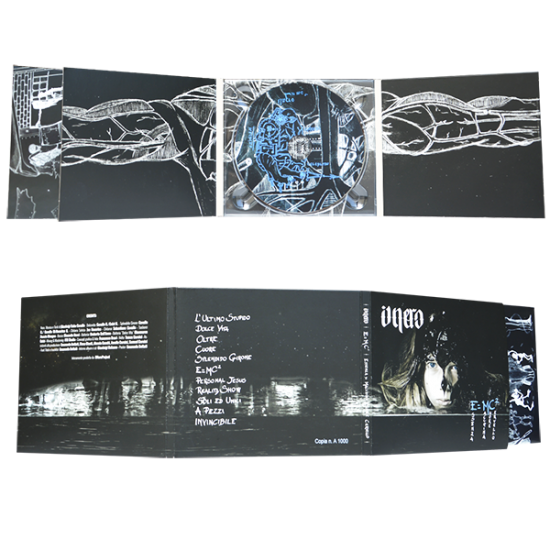 Digipack 3 ante con 1 tray e tasca per libretto